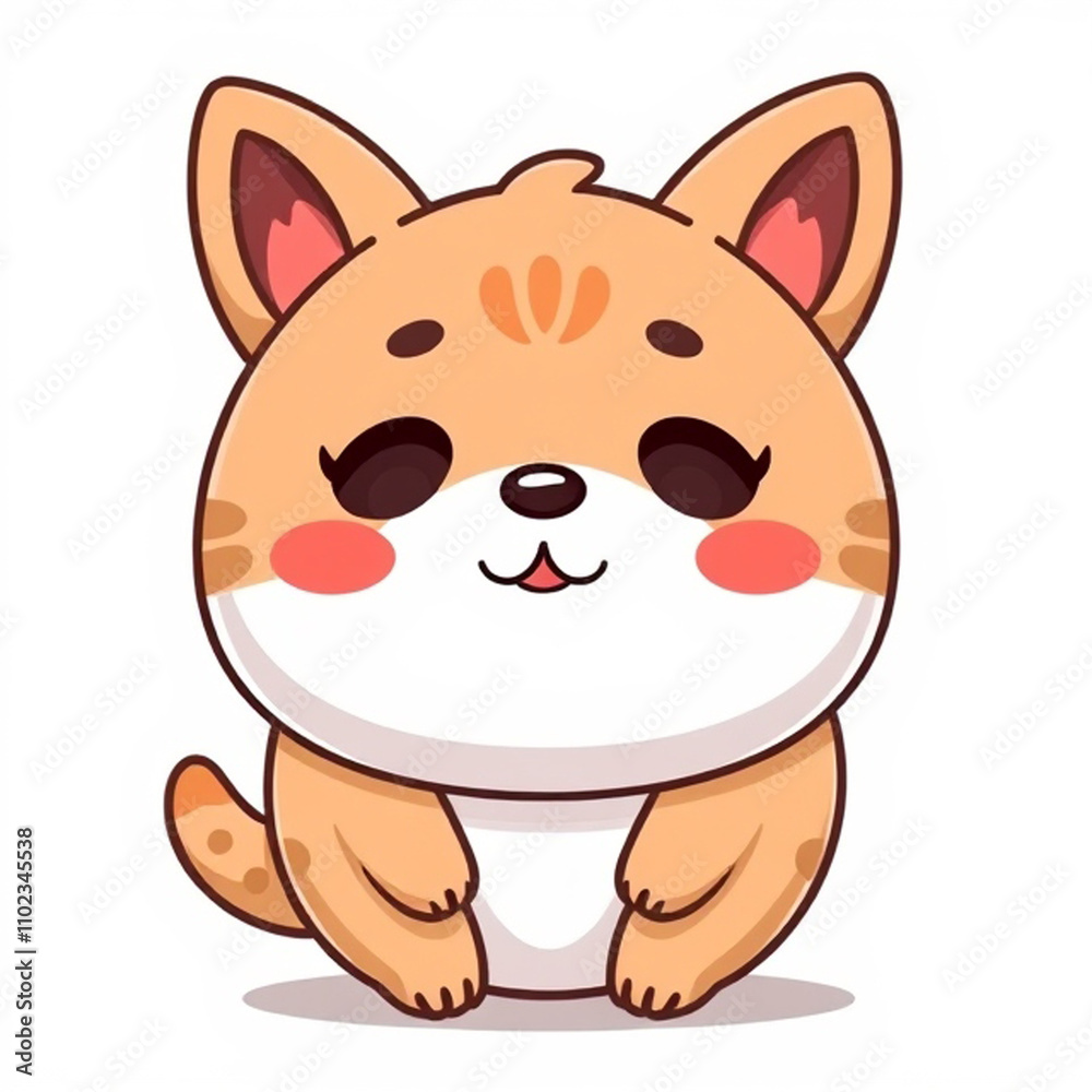 cute design emoticon animal stickers cute design emoticon animal stickers