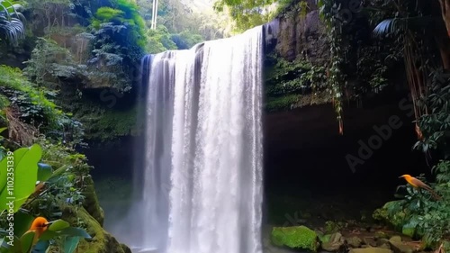 waterfall in the forest