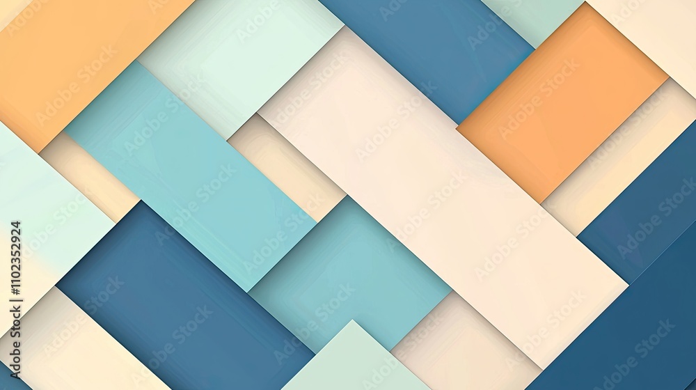 Textured Geometric Background with Colorful Abstract Shapes in Teal, Blue, Cream, and Soft Orange for Modern Design Projects and Creative Themes Textured Geometric Background with Colorful Abstract Shapes in Teal, Blue, Cream, and Soft Orange for Modern Design Projects and Creative Themes