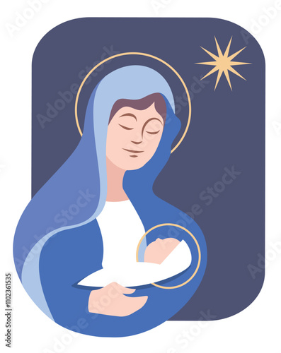 Mary and Baby Jesus