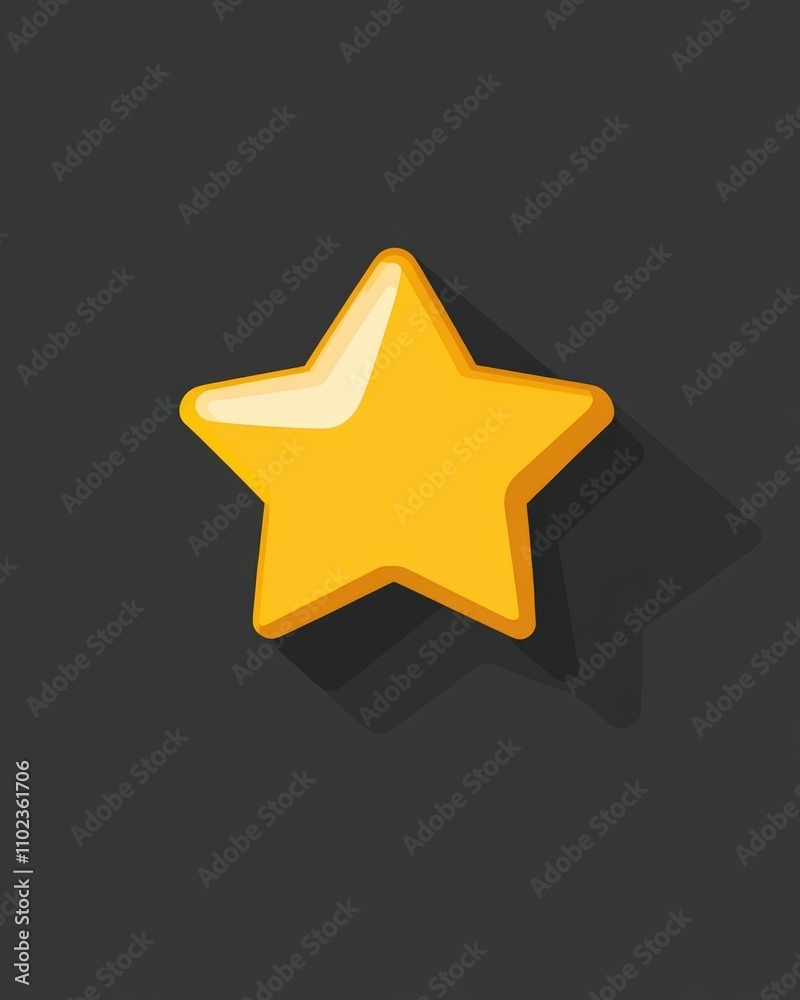 Star Emoji. Icon of Yellow Star Shape Symbol in Flat Graphic Design Star Emoji. Icon of Yellow Star Shape Symbol in Flat Graphic Design