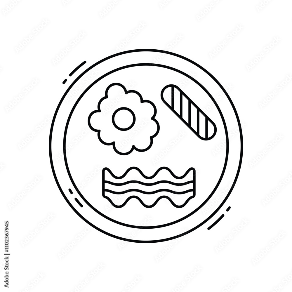 Breakfast vector icon Breakfast vector icon