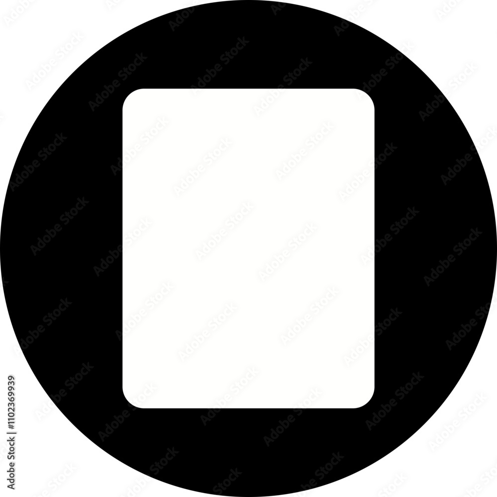 Mobile single illustration vector icon