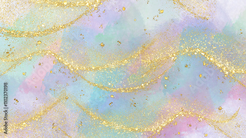 Pastel multicolor abstract luxury background 