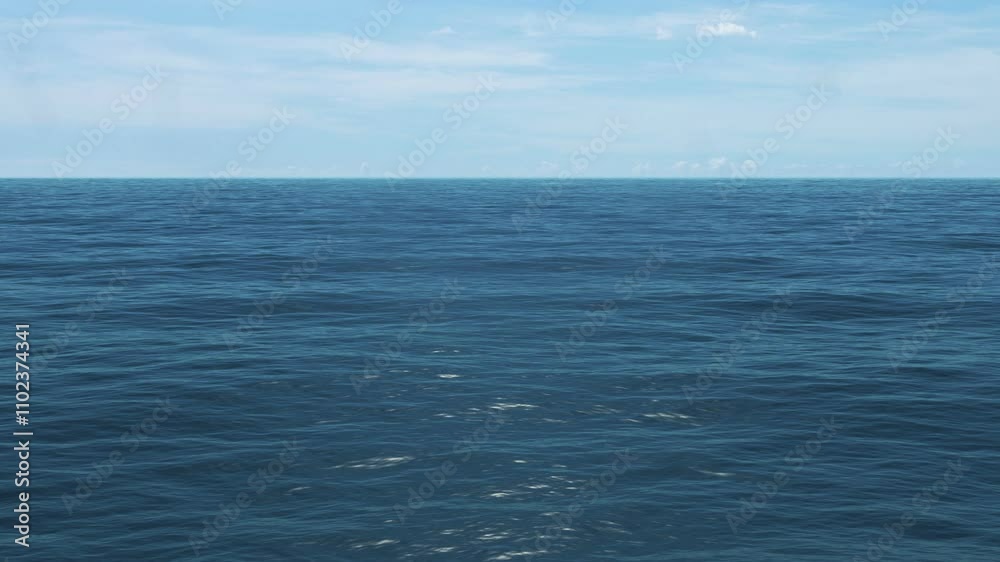 Ocean Waves Coming From Clear Horizon Loop Ocean Waves Coming From Clear Horizon Loop