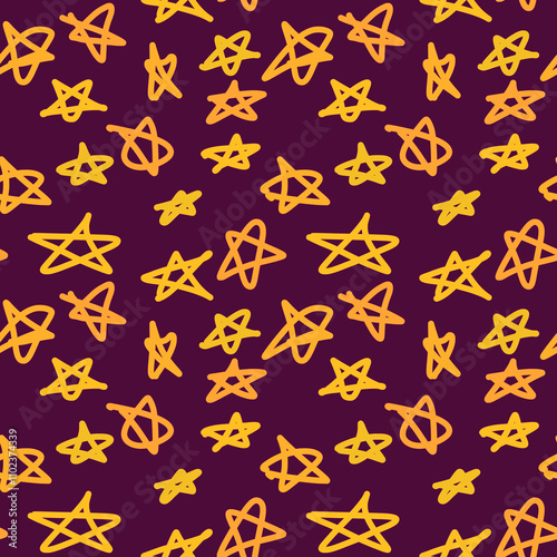 cute christmas starry pattern, star seamless repetitive pattern