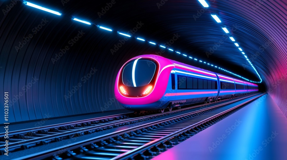 Imagery of a hyperloop terminal set in a city of the future. Imagery of a hyperloop terminal set in a city of the future.