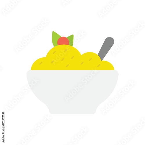 Porridge vector icon