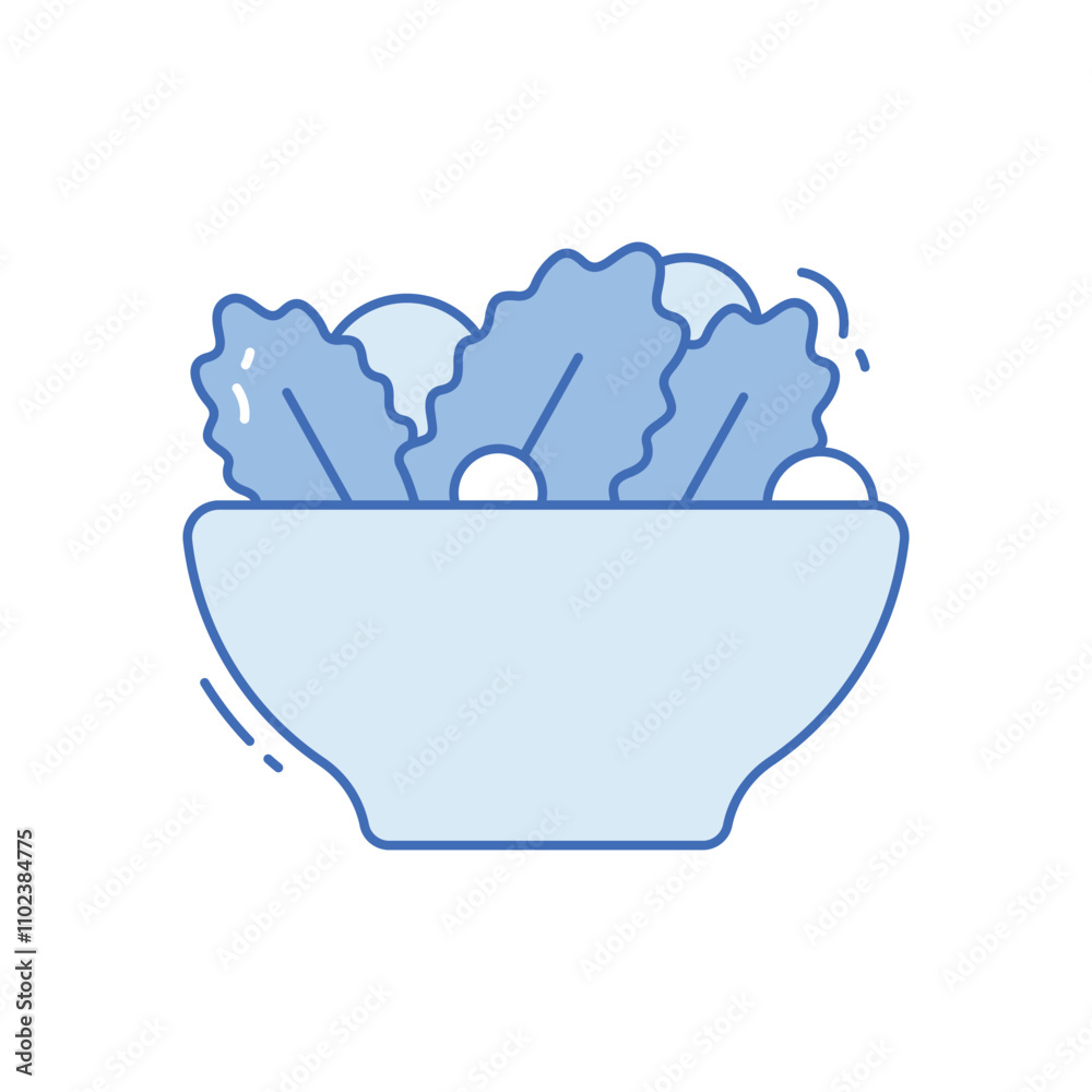 Salad vector icon