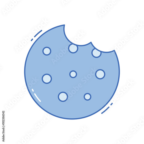 Cookie vector icon