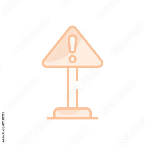 Road Sign vector icon