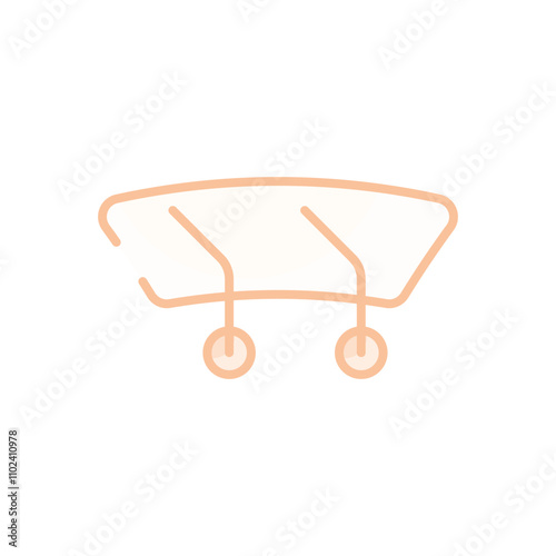 Windshield Wipers vector icon