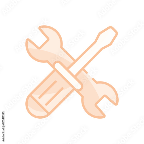 Car Repair Tools vector icon