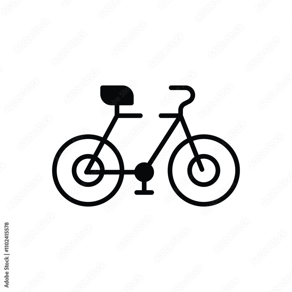 Bicycle vector icon Bicycle vector icon