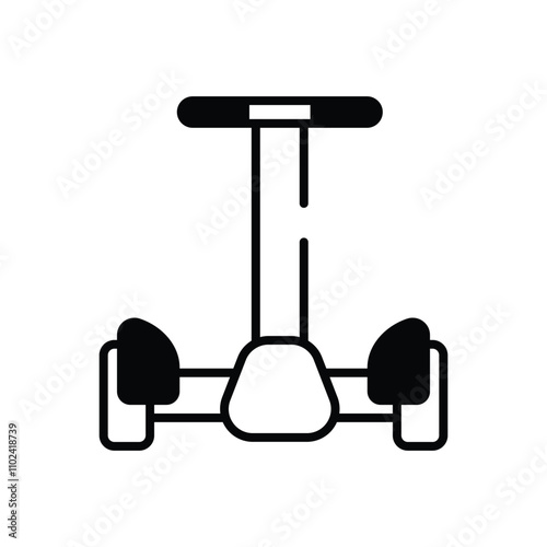 Segway vector icon