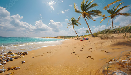 Coastal Landscape Background photo