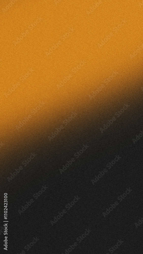 Golden illuminated spots on black, grainy color gradient background, noise texture effect, copy space Golden illuminated spots on black, grainy color gradient background, noise texture effect, copy space