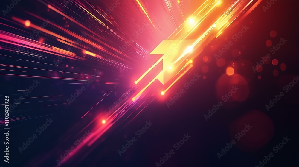 Naklejka premium 抽象的なデザインアートの背景画像