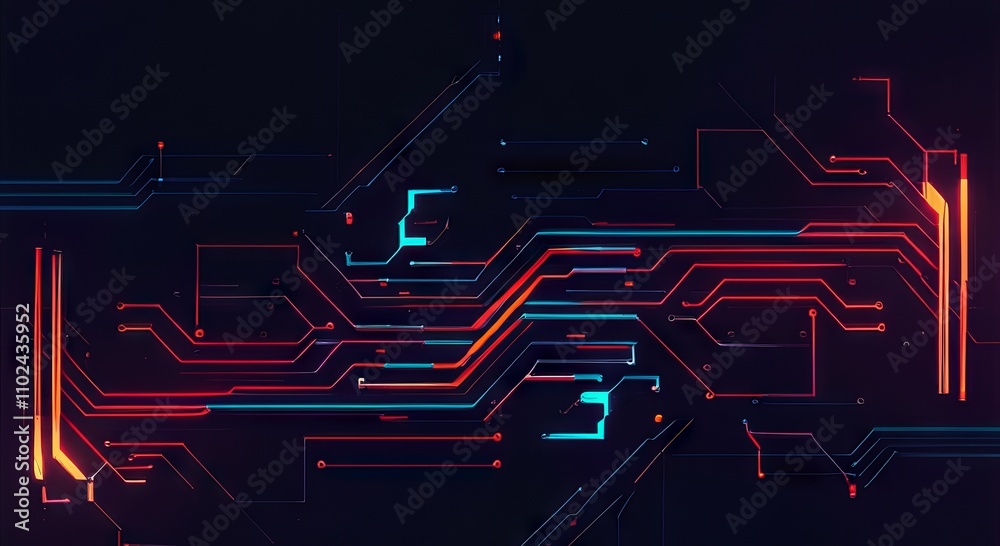 Abstract Technology & Network Background Abstract Technology & Network Background