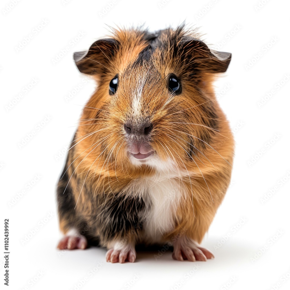 Guinea pig isolated on white background. Guinea pig isolated on white background.