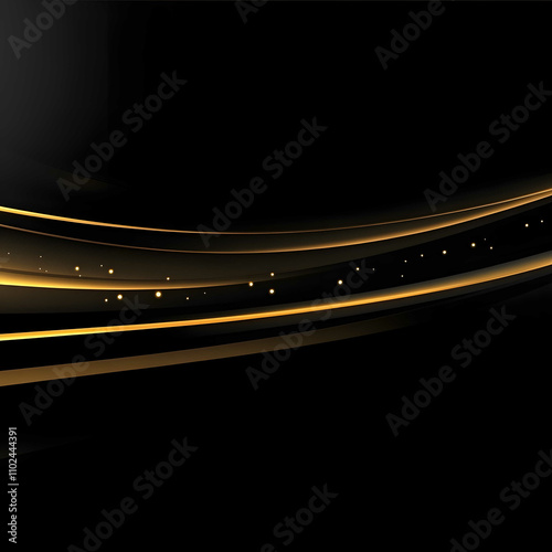 make me a background black with light fade and gold fade dimenssion 1819px by 320px