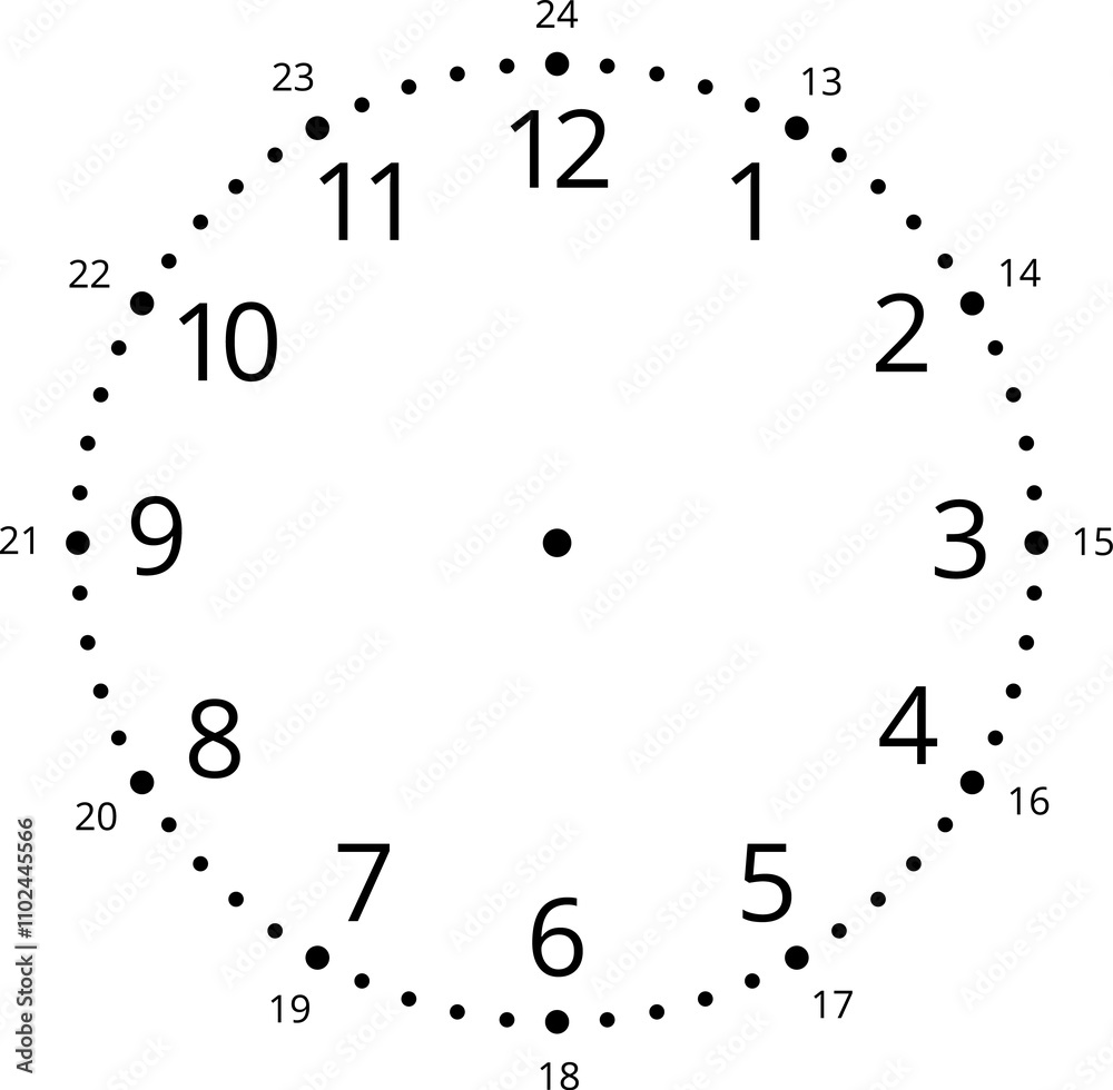 Mechanical clock faces with arabic numerals, bezel. Timer or stopwatch element. Mechanical clock face dials template set. Classic clocks and watches with arabic and roman numerals for your own design Mechanical clock faces with arabic numerals, bezel. Timer or stopwatch element. Mechanical clock face dials template set. Classic clocks and watches with arabic and roman numerals for your own design