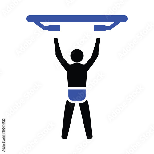 Pull Ups Exercise Icon