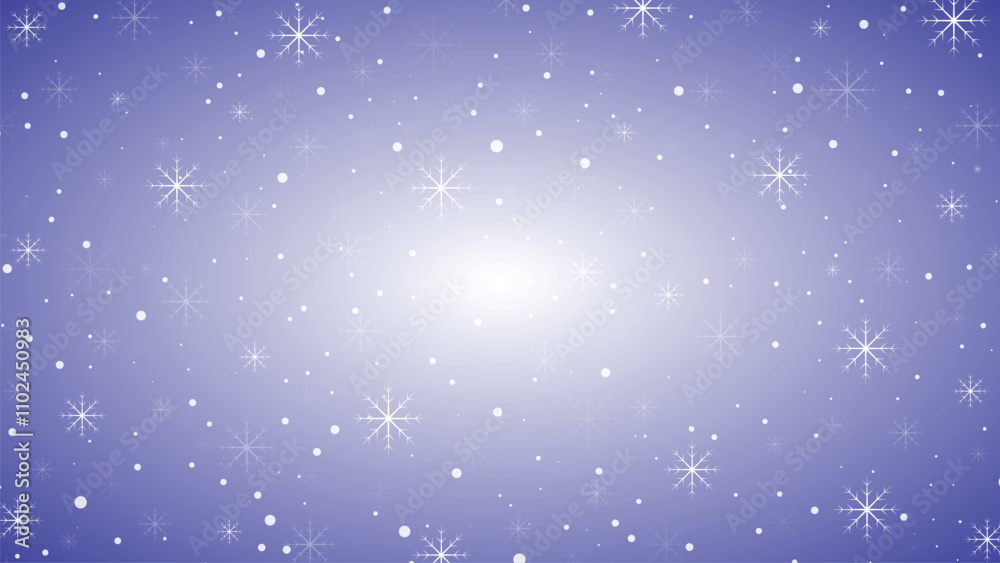 Obraz premium christmas background with snowflakes