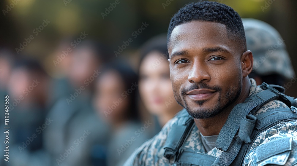 Veteran sharing insights on diversity at a community forum in the summer of 2023