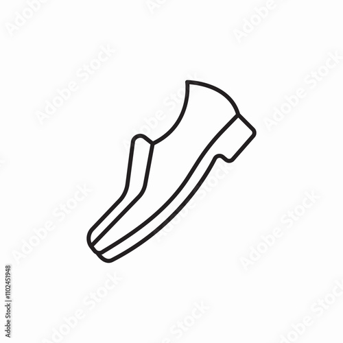 man shoes classic icon sign vector