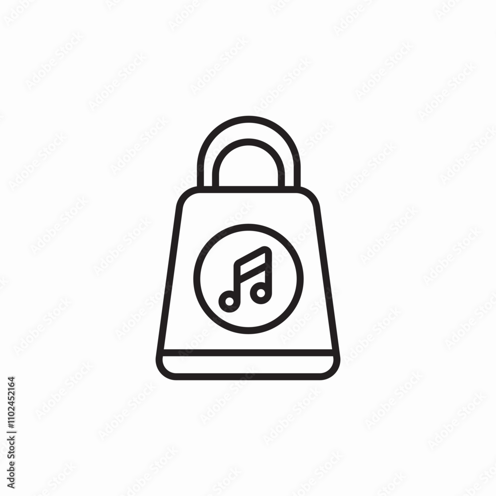 music store icon sign vector music store icon sign vector