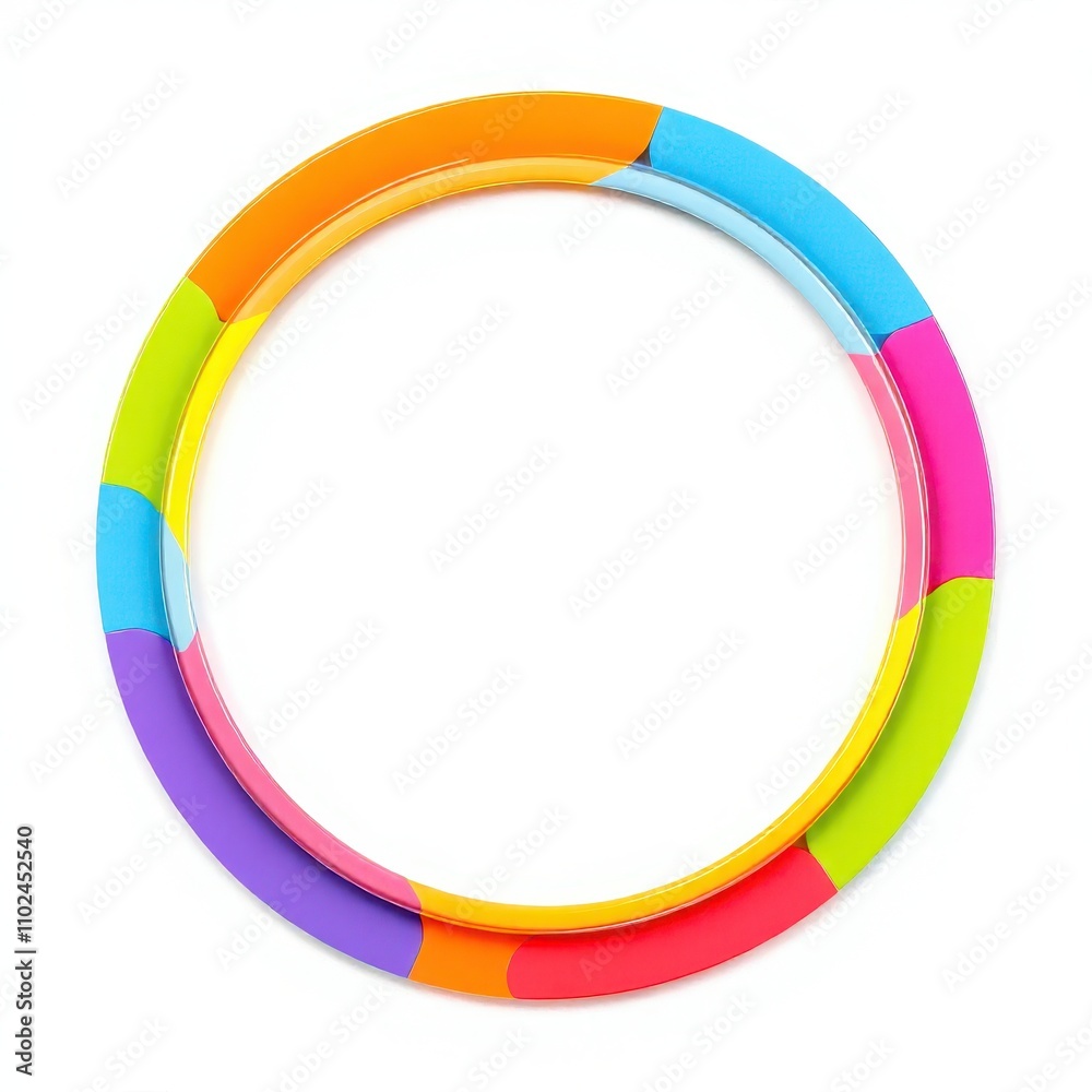 colorful circle with white background colorful circle with white background