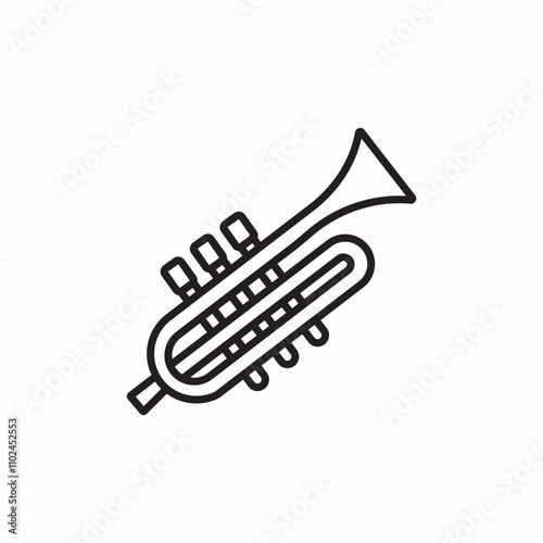 sax music icon sign vector