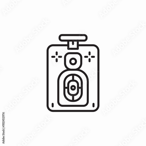 water heater icon sign vector