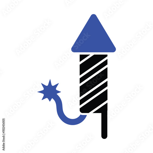 Rocket bomb icon