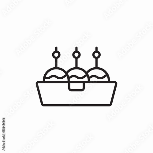 dessert sweats icon sign vector