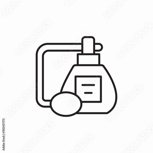 perfume fregrance icon sign vector