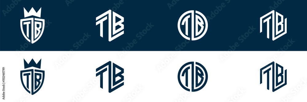 TB BT letter modern logo design TB BT letter modern logo design