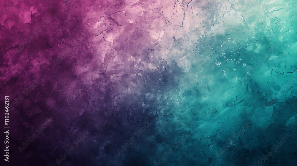 Obraz premium Abstract Teal and Purple Swirl Background Texture