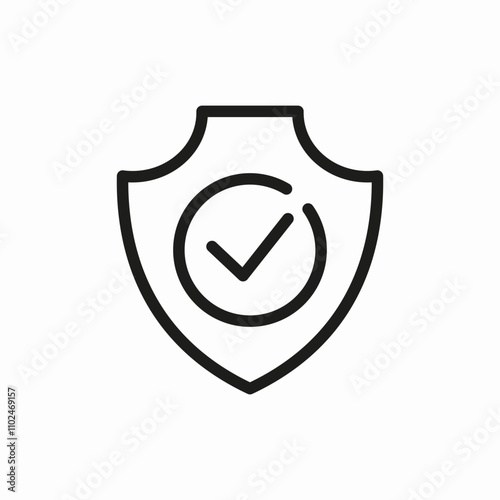 safety check icon sign vector