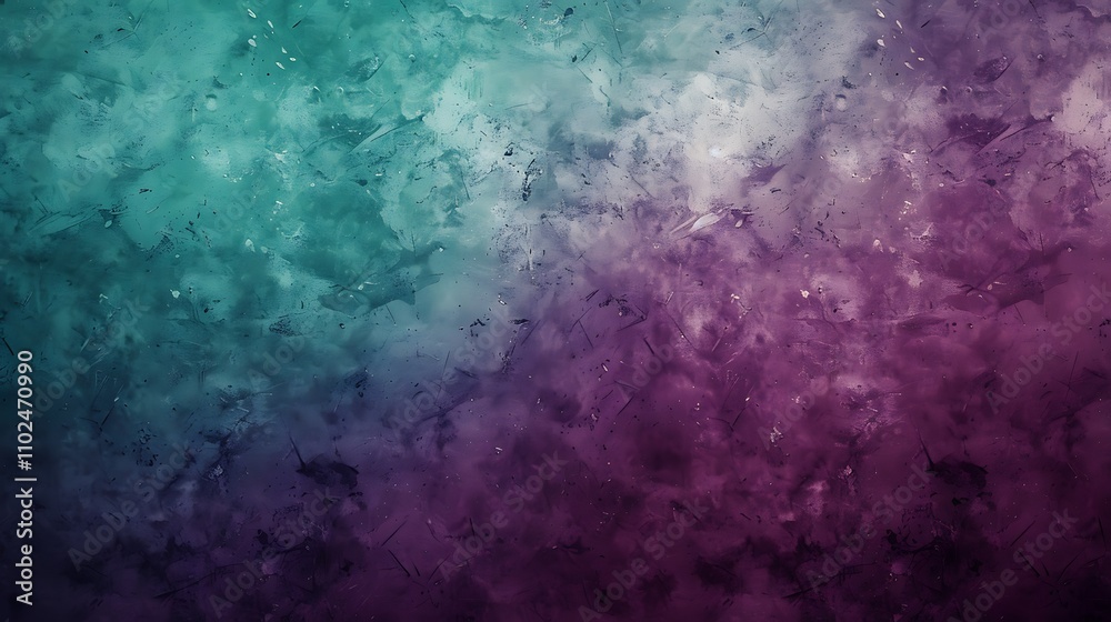 Abstract Teal and Purple Watercolor Background Abstract Teal and Purple Watercolor Background