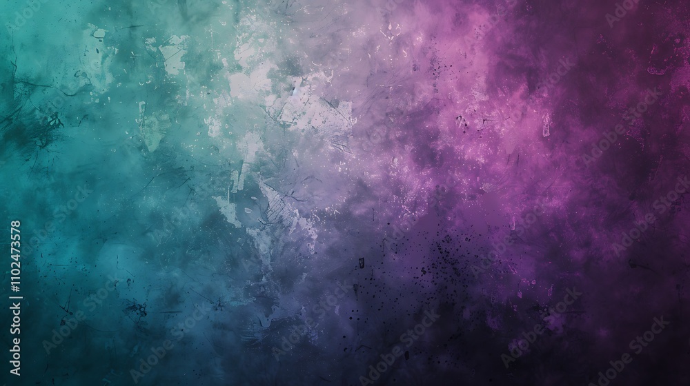 Obraz premium Abstract Blue and Purple Watercolor Background