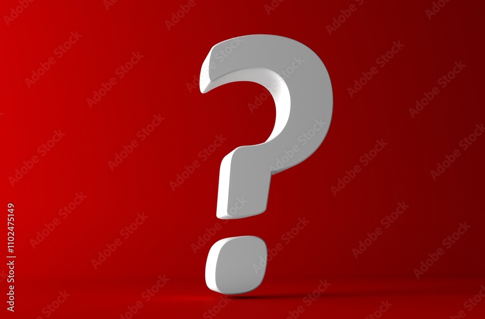 Question mark on red background with copy space, question concept. ? icon. Question mark on red background with copy space, question concept. ? icon.