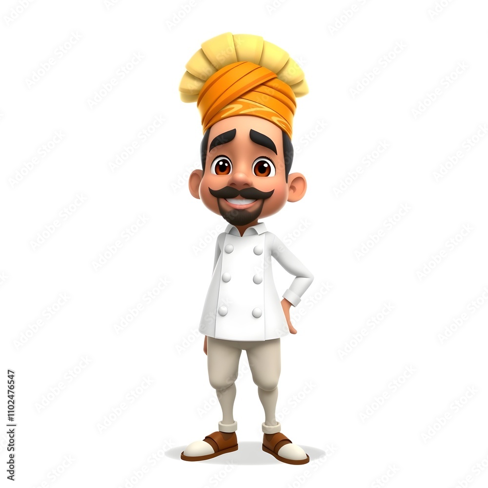 cartoon character chef cartoon character chef