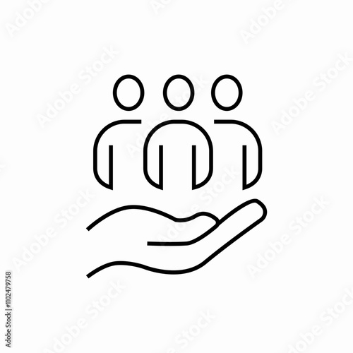 safe peoples icon sign vector