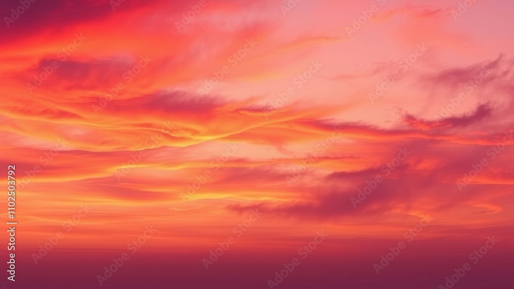 Obraz premium sunset over the sea