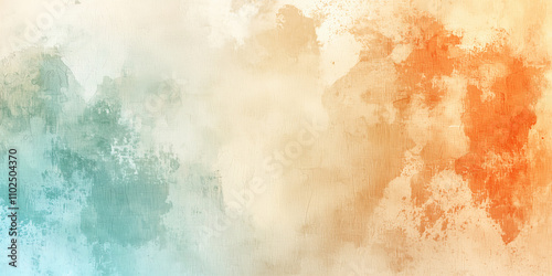 Abstract Colorful Cloudscape