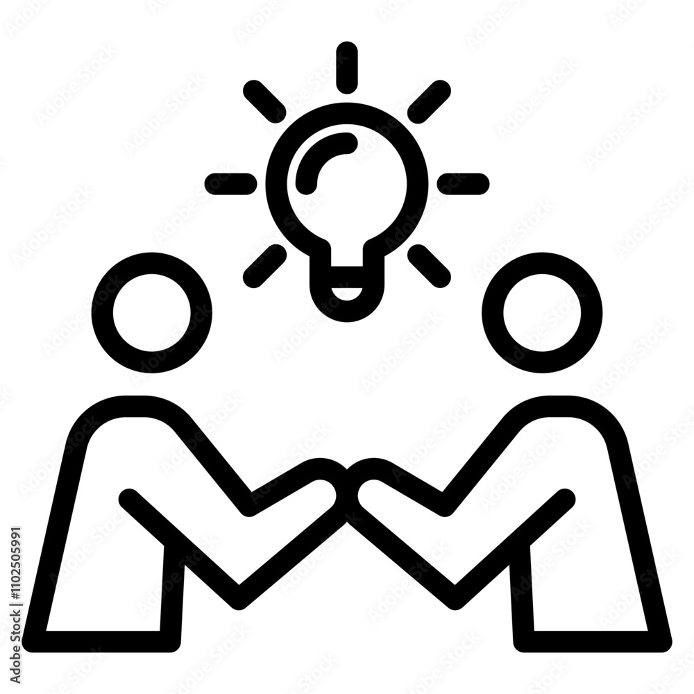 Teamwork icon . Business team working together symbol. Teamwork icon . Business team working together symbol.
