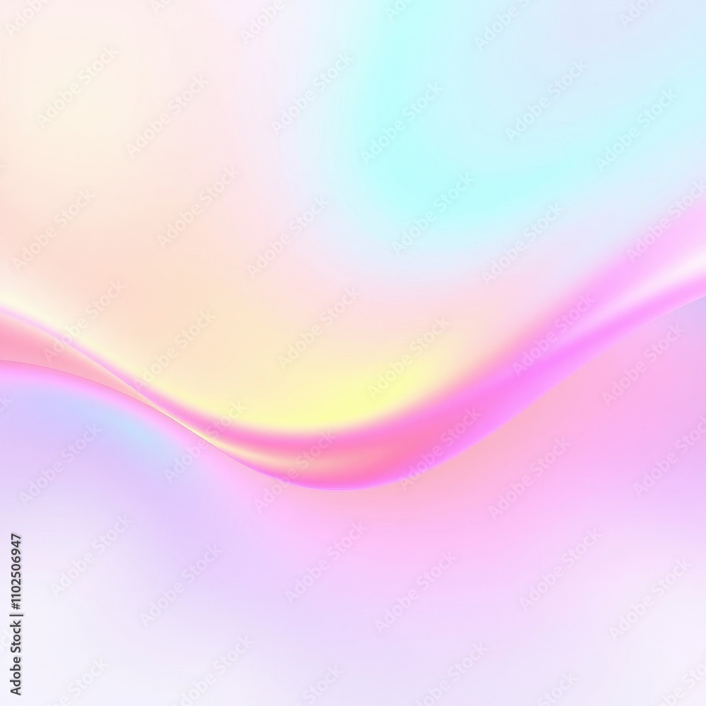 Obraz premium Iridescent colors blending in a mesmerizing gradient, glowing transitions., iridescent hues, sparkling illusions, colorful blend