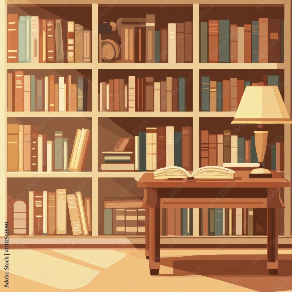 Cozy Indoor Reading Space with Soft Ambiance Cozy Indoor Reading Space with Soft Ambiance